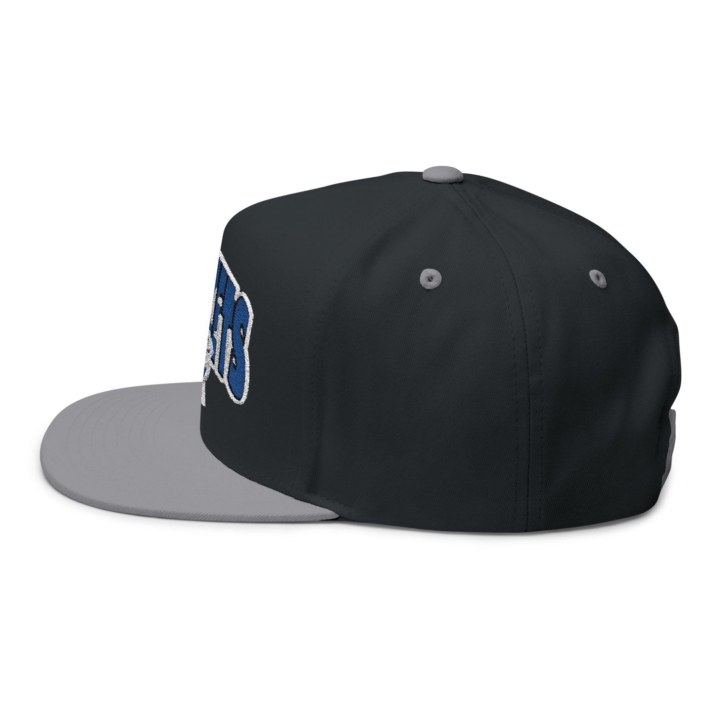 Randolph Rockets Logo Flat Bill Cap