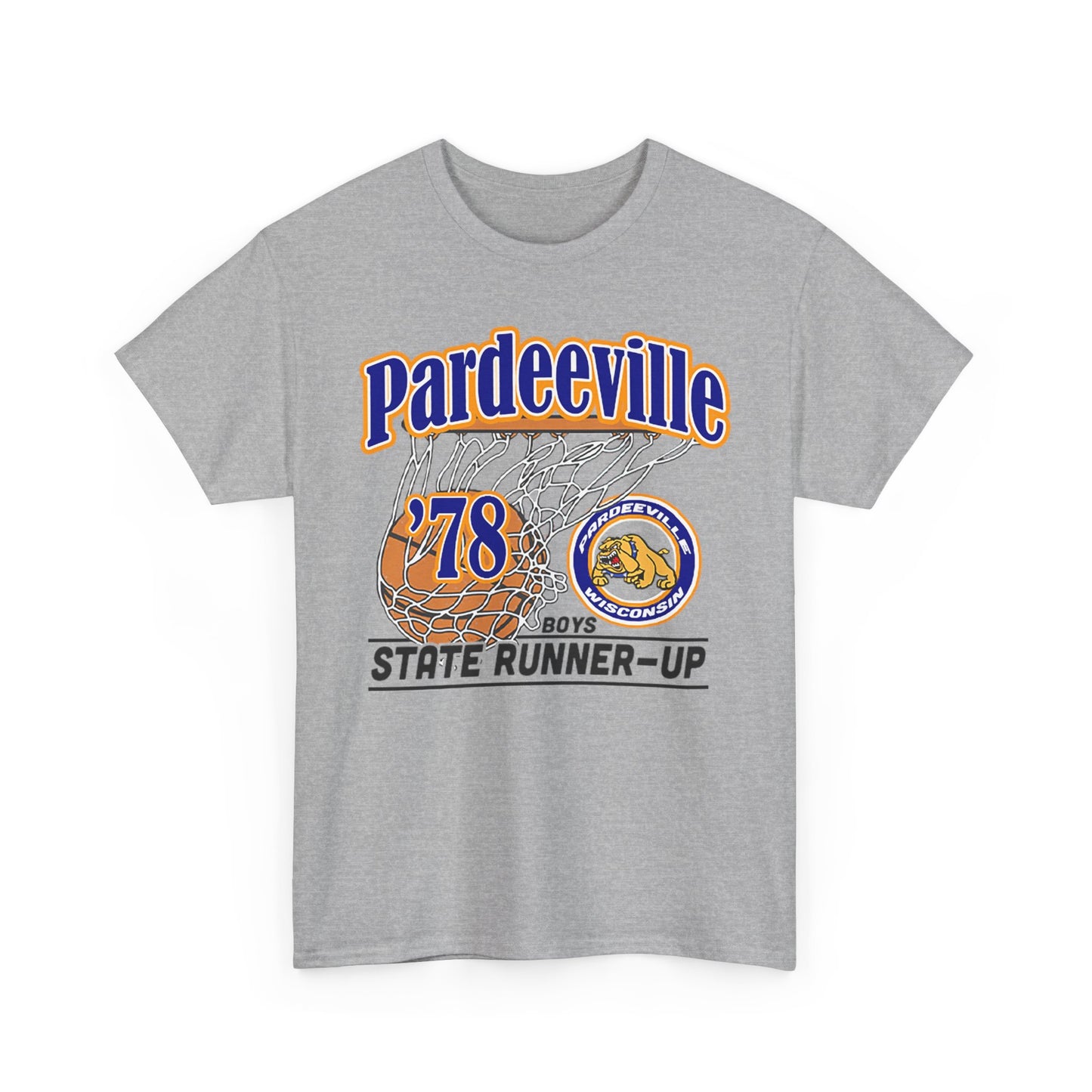 Pardeeville Boys Basketball 1979 State Runner-Up T-Shirt