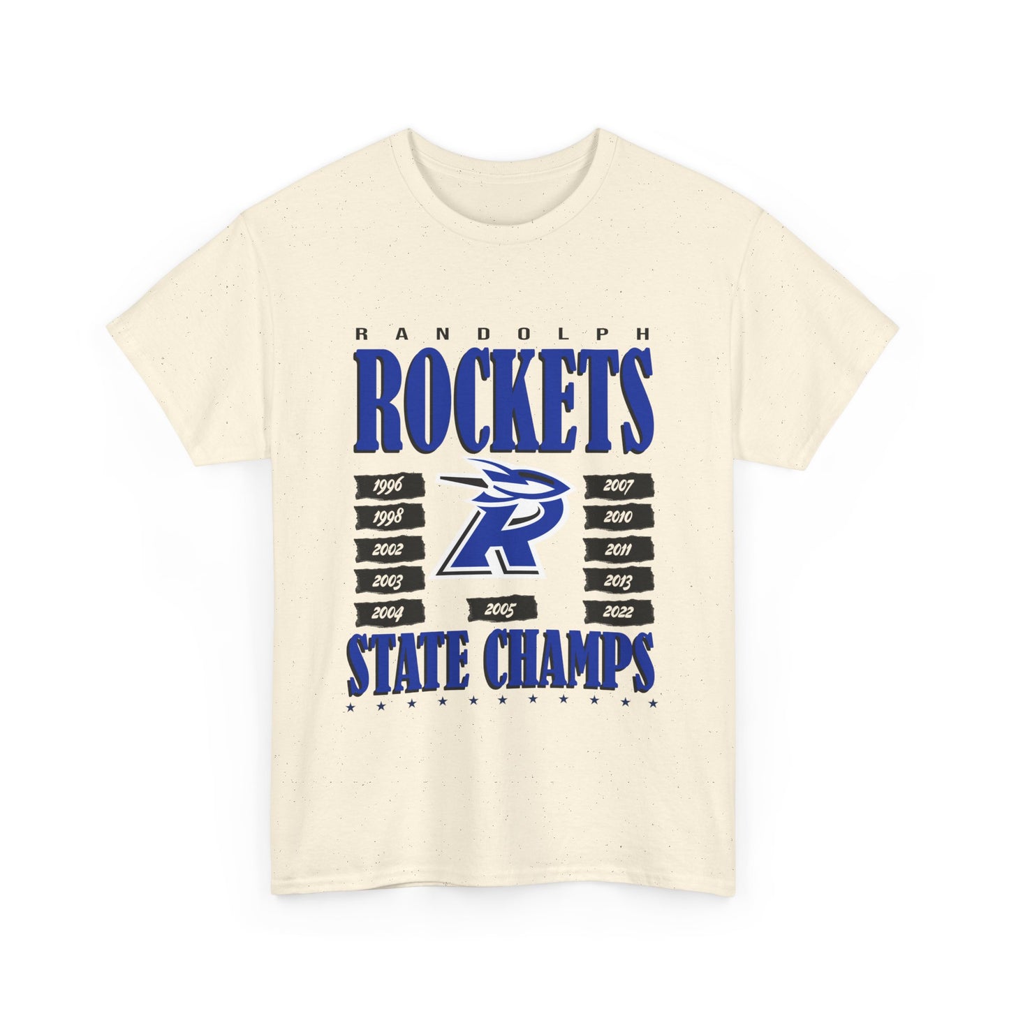 Randolph Boys Basketball 11-Time State Champions T-Shirt
