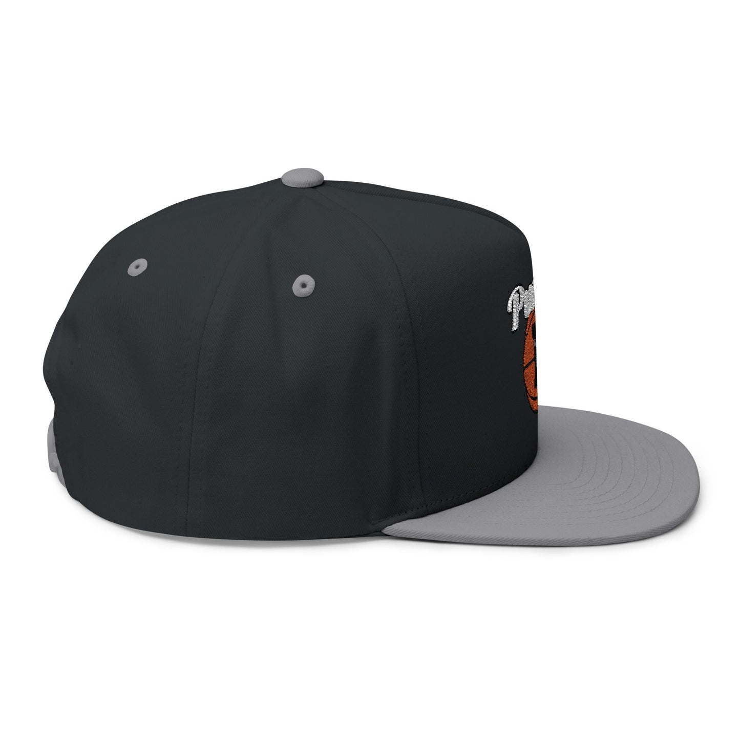 Poynette Pumas Basketball Flat Bill Cap
