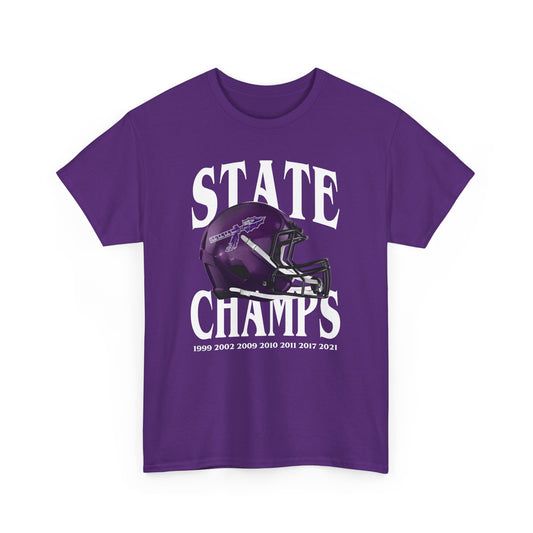 Waunakee Warriors Football State Champs T-Shirt