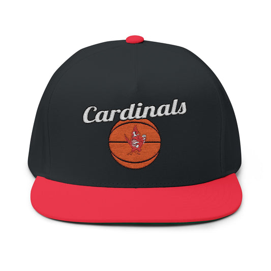 Columbus Cardinals Basketball Flat Bill Cap