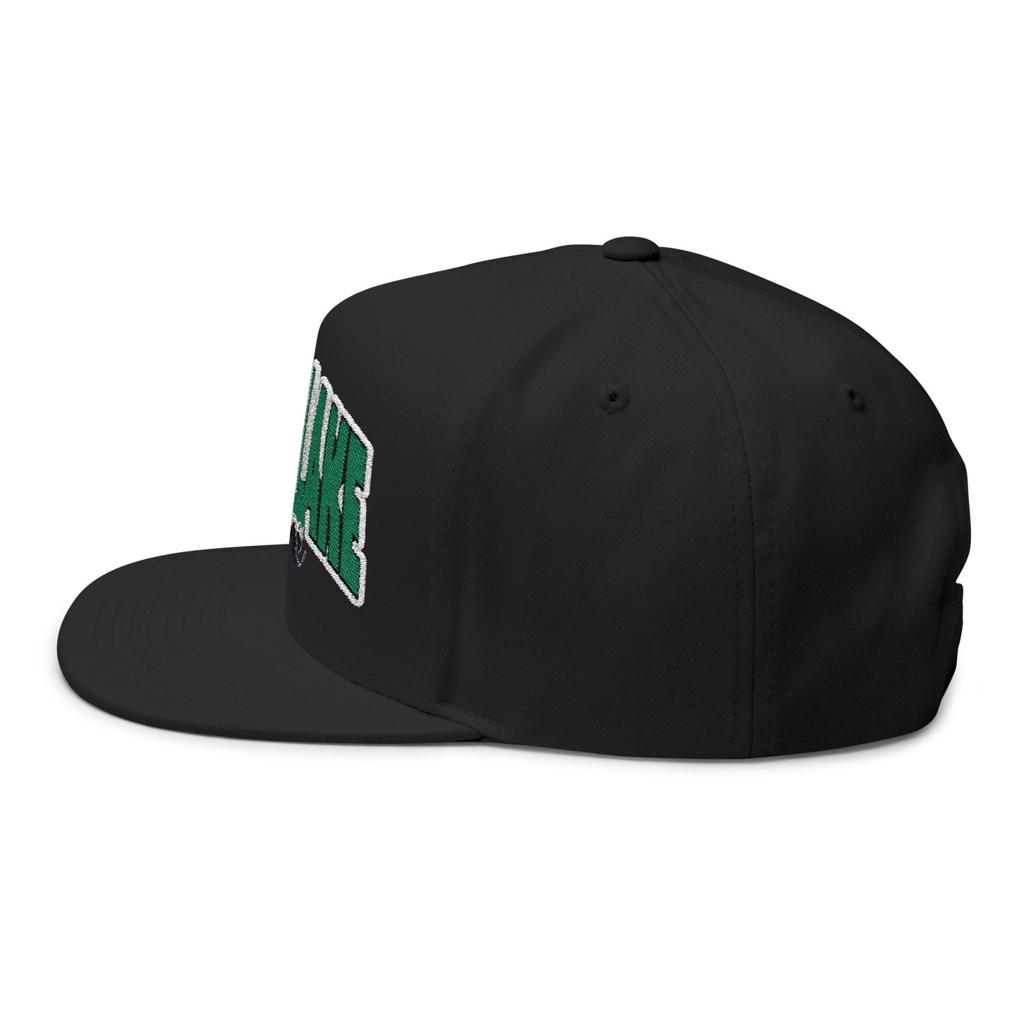 Vintage Green Lake Lakers Logo Flat Bill Cap