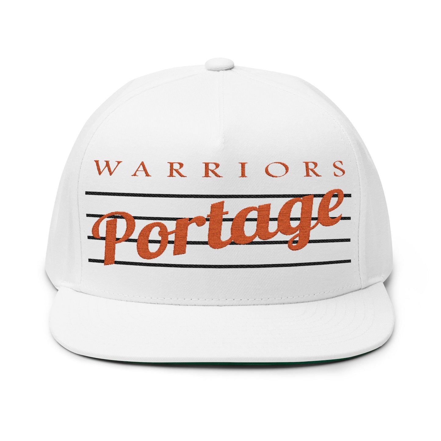 Portage Warriors Flat Bill Cap
