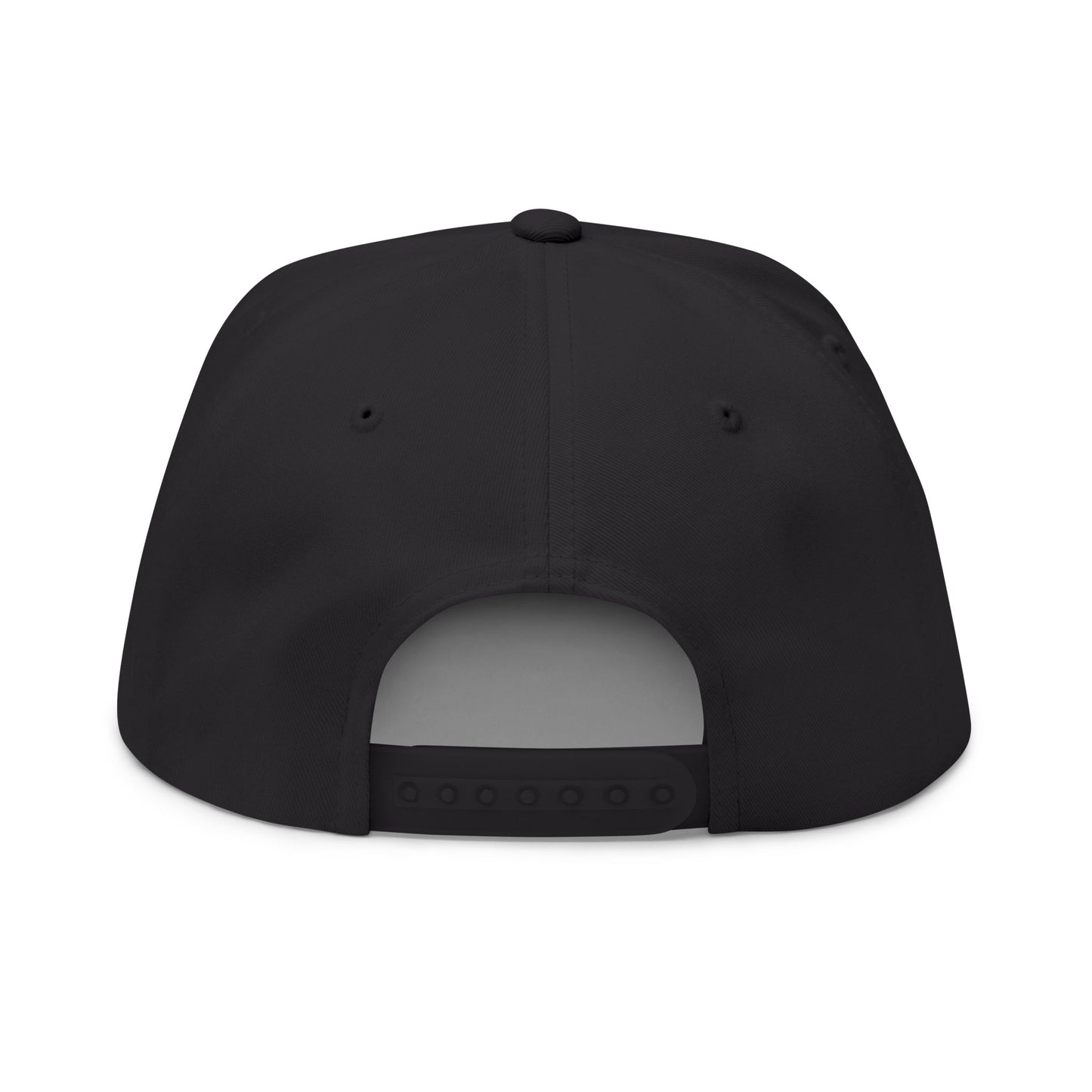 Portage Warriors Logo Flat Bill Cap
