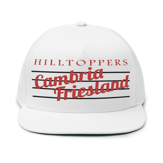Cambria Friesland Hilltoppers Flat Bill Cap