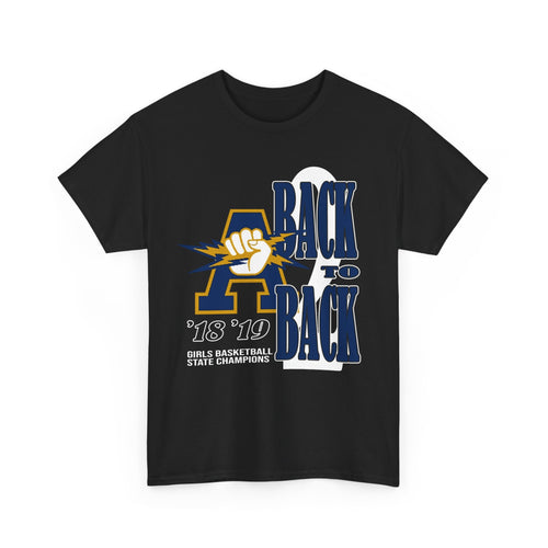 Aquinas Girls Basketball Back To Back State Champions T-Shirt