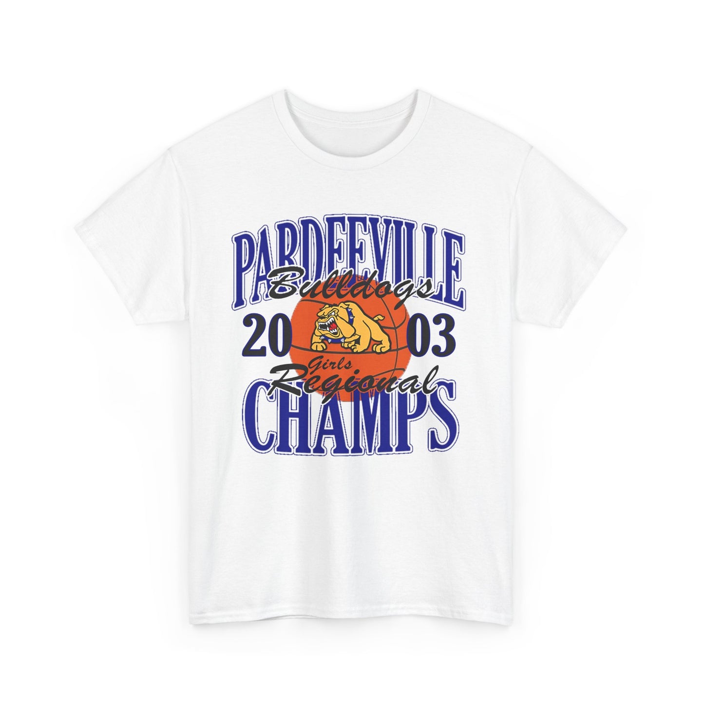 Pardeeville Girls Basketball 2003 Regional Champions T-Shirt