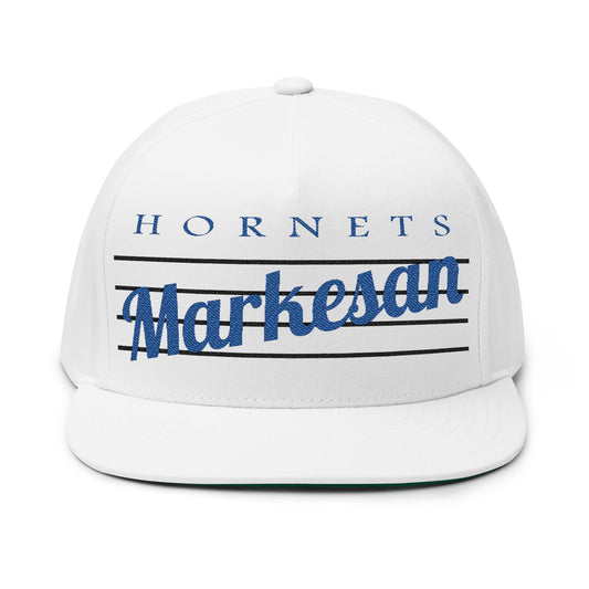 Markesan Hornets Flat Bill Cap