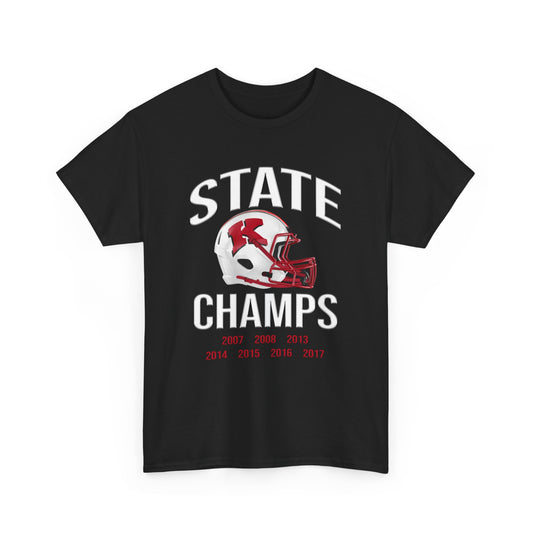 Kimberly Papermakers Football State Champs T-Shirt